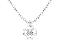 Sugar Flower Silver Necklaces SPE-5731